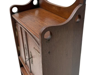 Arts & Crafts Art Nouveau Cabinet by H.P. Mutters & Zoon Den Haag, 1900s